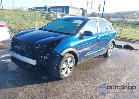 2019 Kia Niro Lx из США, поврежденный, VIN KNDCB3LC1K5250576